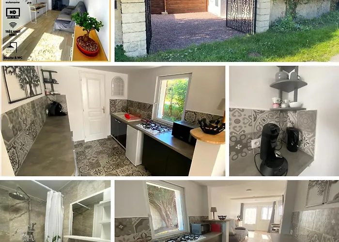 公寓 Les Papillons La Foulnerie Avec Cour Autonome 61270 Proche 61300 L'aigle -sanateflo- *